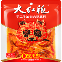 大红袍手工牛油老火锅底料(麻辣)238g