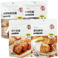 华味亨蛋白素肉五香味98g