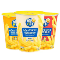 脆升升香脆薯条杯装黄油味50g