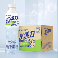 三得利水漾力电解质饮料青提柠檬味500ml