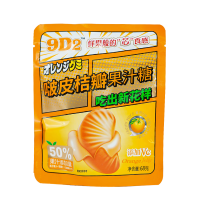 9D啵皮桔瓣糖果68g