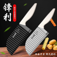 304狼牙土豆刀具波浪刀商用波纹刀切菜神器琅琊花式切薯条刀8138P