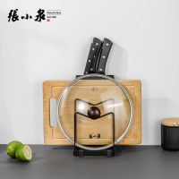 张小泉菜刀架子家用不锈钢厨房置物架筷笼一体砧板刀具收纳架8138