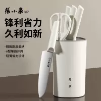 张小泉菜刀厨房刀具不锈钢组合家用切片砍骨官方正品月锋套刀8138