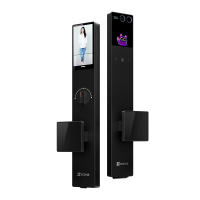 萤石·启明星掌静脉Ai大屏3D人脸智能锁 Y5000FVX