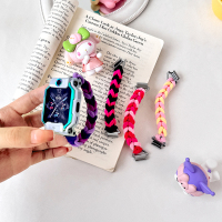 适用小天才电话手表表带z10编织z9亲肤z8a绳力款z7儿童秋冬季腕带3139