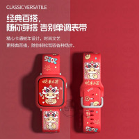 适用华为fit3手表表带新款fit2腕带1硅胶彩印活力款替换带3139G