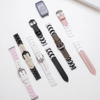 [陶瓷拼皮]适用华为手环10表带荣耀手环10NFC版ins创意腕带3139G