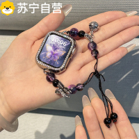 适用华为手环10表带新款9/8串珠荣耀10/9拉绳苗疆蛊铃腕带ins手环3139G