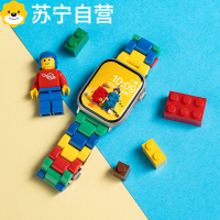 适用红米watch5手表表带watch4乐高拼色小米9pro树脂夏季8pro男女款替换腕带3139G