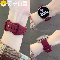 适用小米手表s4表带41mm新款xiaomi硅胶猫爪压花watch手表s4智能XIAOMIS4男女生夏季运动腕带