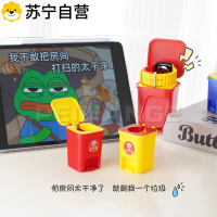 麦肯垃圾桶 适用applewatch8创意7手表se无线充电支架座装饰好物氛围感苹果手表s10通9用3d打印桌面摆件