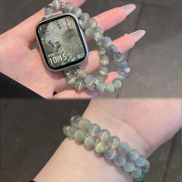 烟雨江南适用于vivowatch5表带vivowatchgt智能手表表带iqoowatch串珠表链3139g