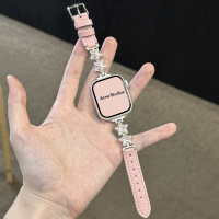 石星星金属拼皮表带iwatchS10/9/8/76彩钻质感苹果表带3139g