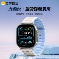 适用小米手环8/9Pro手表表带新款龙鳞纹新品米10pro硅胶磁吸watch4/5夏季透气运动智能腕带3139g