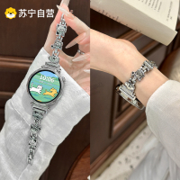 适用华gt5表带新款女gt4运动gt4pro皮带智能手表带watch5/4腕带高级感手表配件3139g