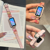 适用于华为手环10表带新款band9/8高级感创意蝴蝶树脂波浪纹时尚真皮质手环腕带荣耀手表9/10女士透气情侣3139g