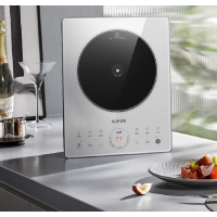 苏泊尔电磁炉2200W大火力智能电磁灶火锅炉高强玻璃面板IA05