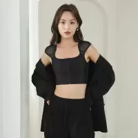 维诺亚COS垫肩束胸内衣大胸显小超平宽肩神器直角肩隐形肩垫塑胸背心女