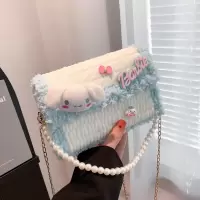 维诺亚库洛米diy手工编织包包材料包手织自制毛线成品斜挎包送女友礼物