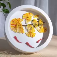 维诺亚银杏手工diy礼品衍纸画材料包成品创意自制礼物装饰画简单款