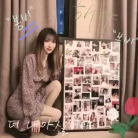 维诺亚手作DIY照片墙拍立得实木框可挂墙照片情侣闺蜜礼物