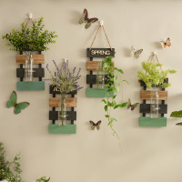 维诺亚创意壁挂墙上装饰品挂件水培植物花瓶客厅房间卧室背景墙面布置