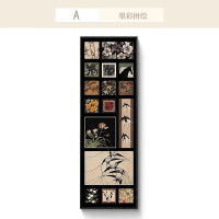 维诺亚中古风装饰挂画感法式复古南洋风进门玄关走廊过道尽头墙壁画