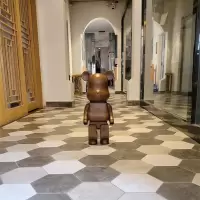 维诺亚高端网红暴力熊大摆件存钱罐家庭新中式别墅客厅电视柜落地摆件