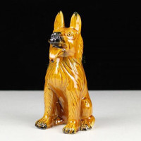 狗摆件陶瓷狗工艺品生肖摆件狼狗SN5014