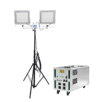 和齐顺(Hikesun)HQS-QX03GZ 24V 3000W 移动抢修灯 (计价单位:台) 银色