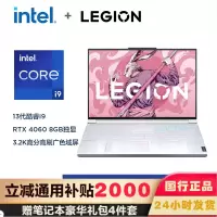 联想(Lenovo)拯救者Y9000X 16英寸电竞游戏本笔记本电脑 定制(13代i9-13900H 48G 2T RTX4060 3.2k 165Hz)冰魄白