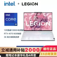 联想(Lenovo)拯救者Y9000X 16英寸电竞游戏本笔记本电脑 定制(13代i9-13900H 48G 2T RTX4070 3.2k 165Hz)冰魄白