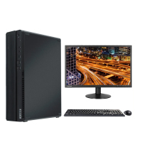 联想(lenovo)开天M70f G1s国产信创商用电脑整机+23.8英寸显示器 高性能飞腾D2000 8核 2.3GHz 16G/512G/2G/光驱/麒麟试用版 定制