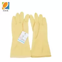 阿祺果 橡胶手套 白色特厚型S-XL(请备注尺码)双