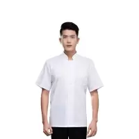 阿祺果 厨师服 白色 件