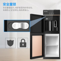奥克斯饮水机YLR-5-C立式饮水机(黑金冰温热)立式家用制冷制热办公室全自动智能上置水桶2024新款
