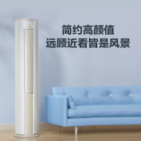 海尔(Haier) 2匹变频柜机空调立式家用智能客厅节能静悦KFR-50LW/03KCA81U1套机