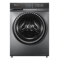 809 小天鹅全自动滚筒洗衣机10kg洗脱一体水魔方除菌除螨智能投放彩屏设计TG100VC809MUIT(洗脱一体)