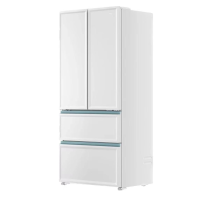 海尔 BCD-501WGHFD14W9U1 法式501升冰箱白巧系列零嵌入超薄