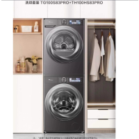 小天鹅TG100S83PRO+TH100HS83PRO 洗衣机烘干机全变频超薄全嵌TG100S83PRO