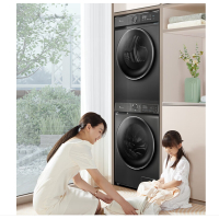 [当天发货]小天鹅洗烘套装TG100V618PLUS+TH100-HL02T水魔方10+10kg热泵柔烘
