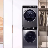海尔 EG100PRO7S+HGS100-306双擎热泵洗烘套装家用直驱智投滚筒