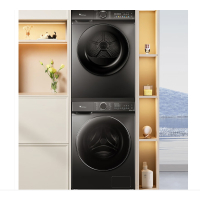 小天鹅(LittleSwan)水魔方洗烘套装 10KG滚筒洗衣机+热泵烘干机 TG100V618PLUS+617MAX