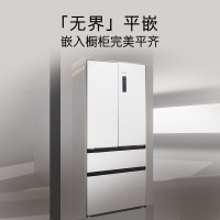 西门子(SIEMENS) [无界]平嵌501L法式多门电冰箱 KF88E1220C 家用变频超薄平嵌 双系统双循环 抑菌