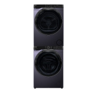 [当天发货]海尔XQG100-BLDE557B+GA100-S557B洗烘套装双擎热泵烘干机