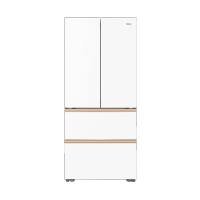 海尔(Haier)BCD-511WGHFD1BWLU1 麦浪全空间保鲜594mm专业超薄零嵌多门家用电冰箱一级能效