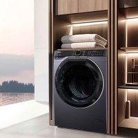 海尔洗衣机滚筒10公斤懒人智投 摇篮水洗直驱精华洗云溪系列 XQG100-BLDE557B