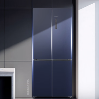 西门子(SIEMENS)KC88E1656C大容量家用十字对开门四门多门冰箱 一级能效超薄可嵌入风冷无霜净味湖韵蓝