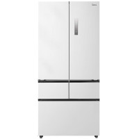 [当天发货]美的60cm超薄法式对开门零距离嵌入底部散热风冷无霜一级双变频电冰箱 五门零嵌MR-528WUFPZE